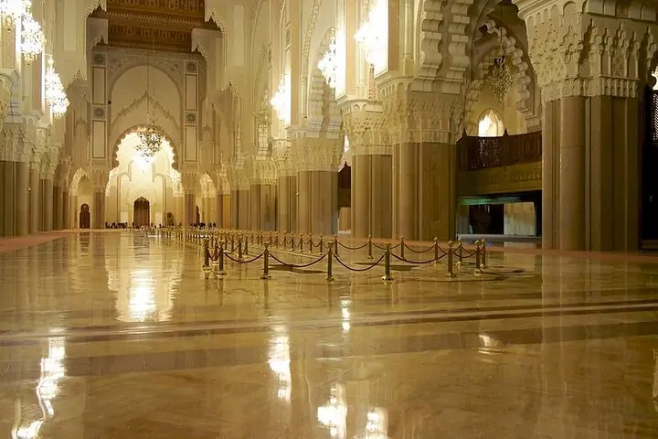 Skip the line Hassan II Mosque guided Tour entry tickets included