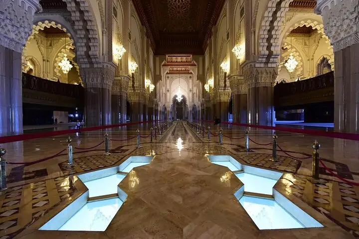 Skip the line Hassan II Mosque guided Tour entry tickets included